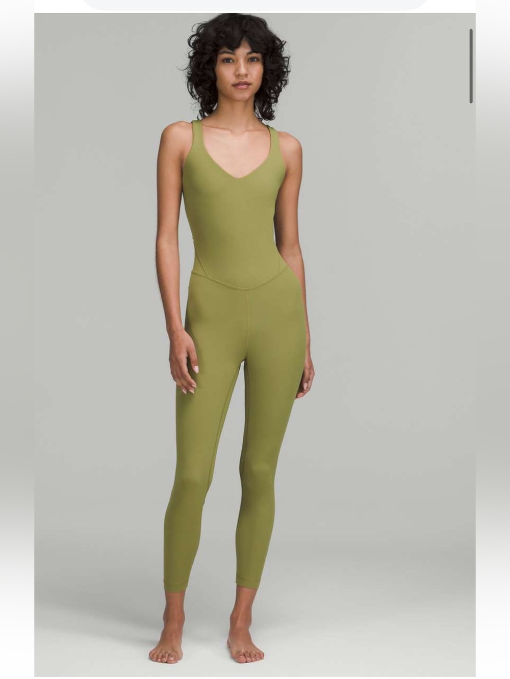 Lululemon Align Bodysuit 25" in Green size 6